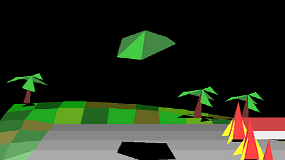 A lunar lander game!